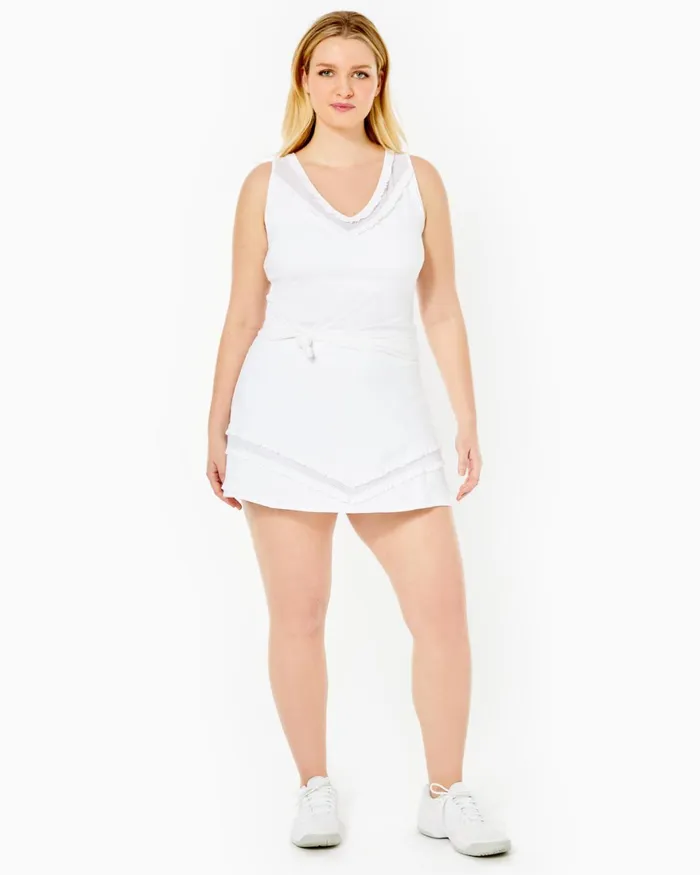 Bottoms Women Lilly Pulitzer UPF 50 Luxletic Maja Skort Resort White Bottoms Women Lilly Pulitzer UPF 50 Luxletic Maja Skort Resort White