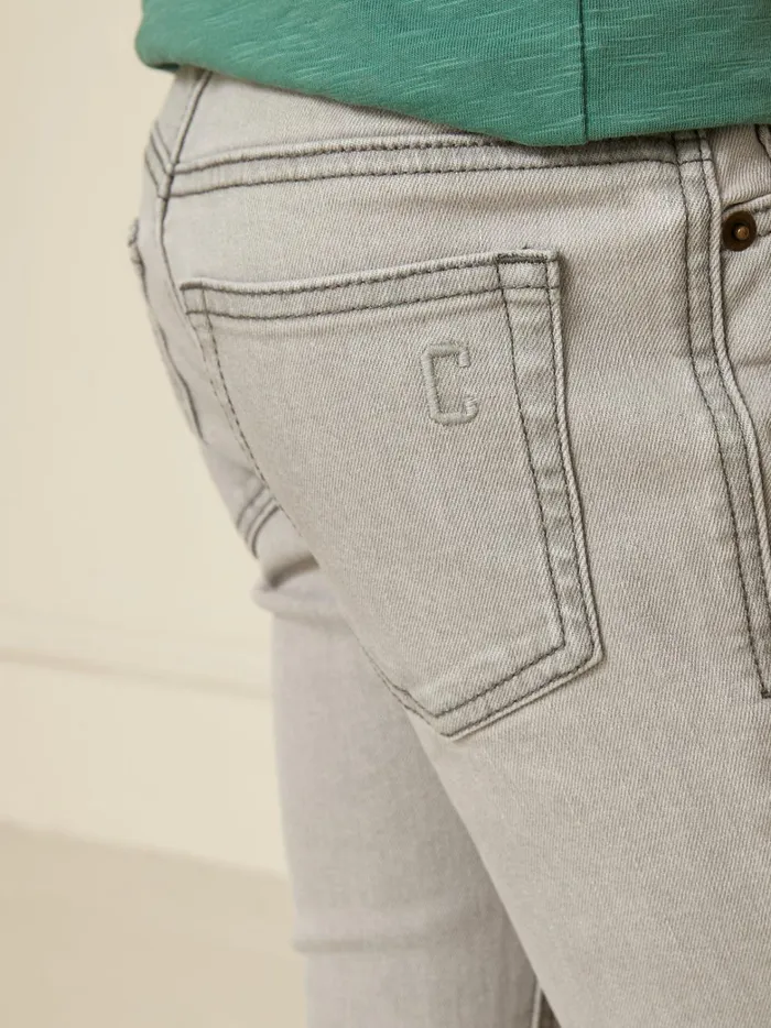 Boys Clothing Cyrillus SlimFit Jeans 6429 Gris Clair Uni