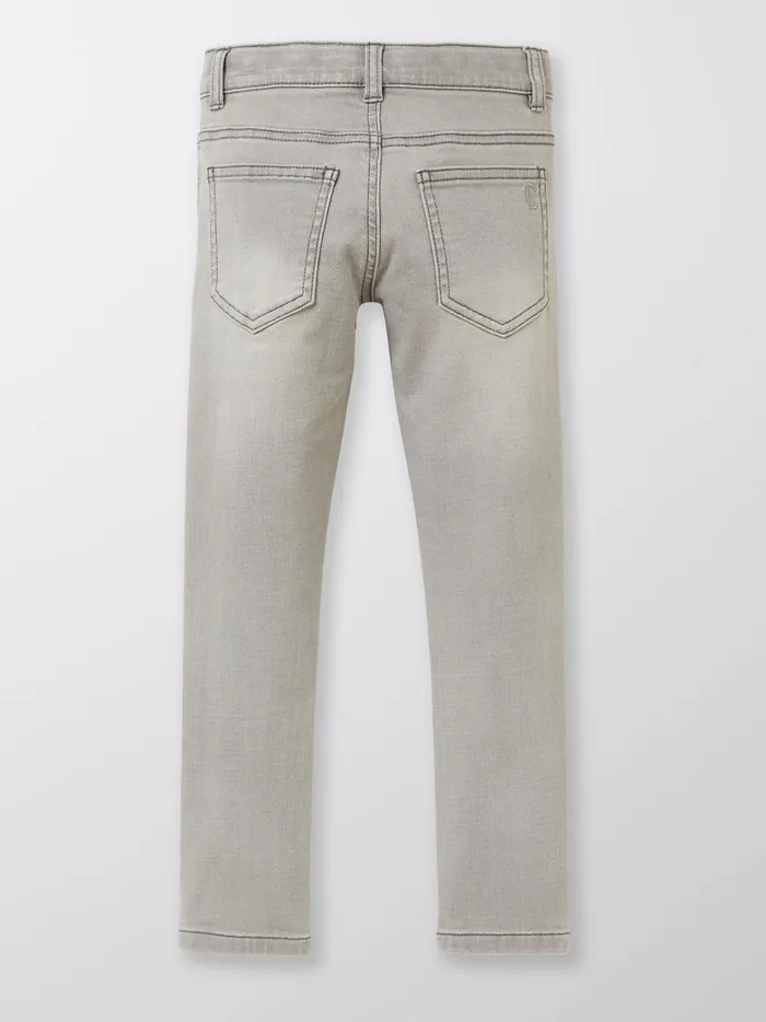 Boys Clothing Cyrillus SlimFit Jeans 6429 Gris Clair Uni