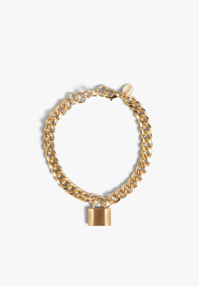 Bracelets Women Hush Camille Padlock Bracelet Gold