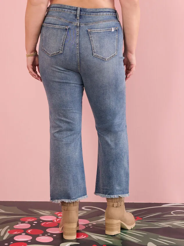 Brinley High Rise Destressed Straight Jeans Mediumwash Women Altar039d State Bottoms Brinley High Rise Destressed Straight Jeans Mediumwash Women Altar039d State Bottoms
