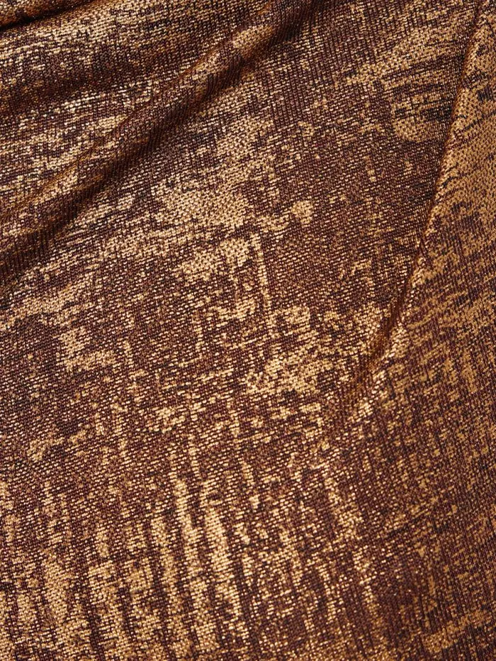 Brushed Bronze Cowl Top Bronze Women Jigsaw Shirts and Tops