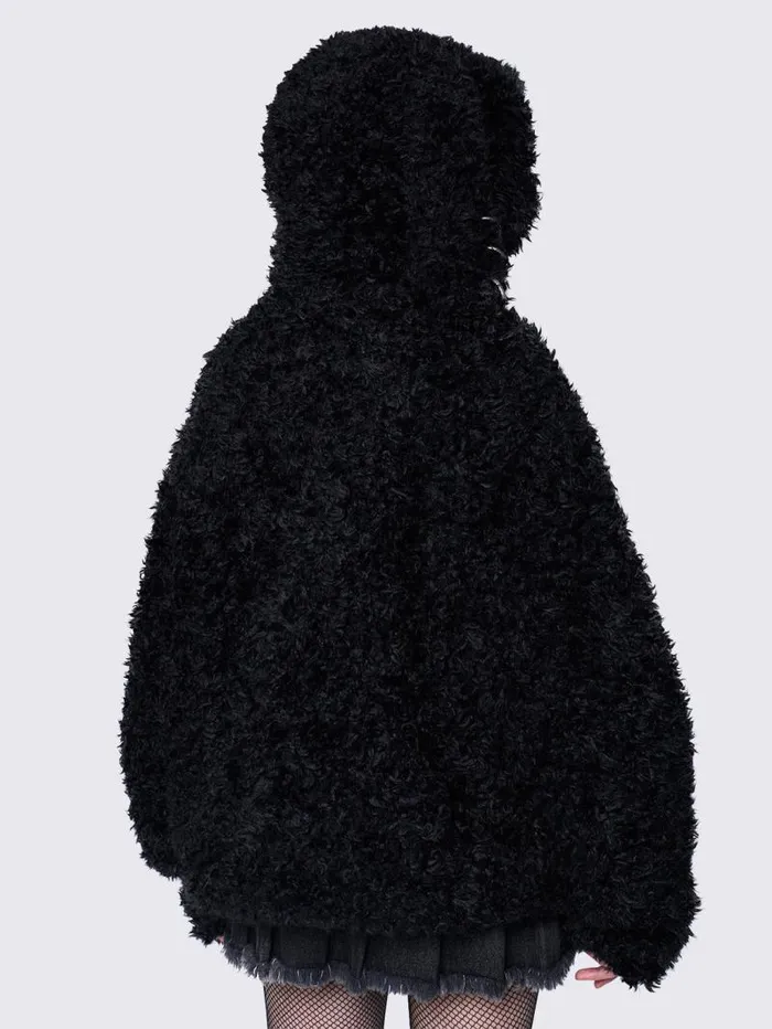 Bunny Ear Faux Fur Jacket Women Minga London Jackets Bunny Ear Faux Fur Jacket Women Minga London Jackets
