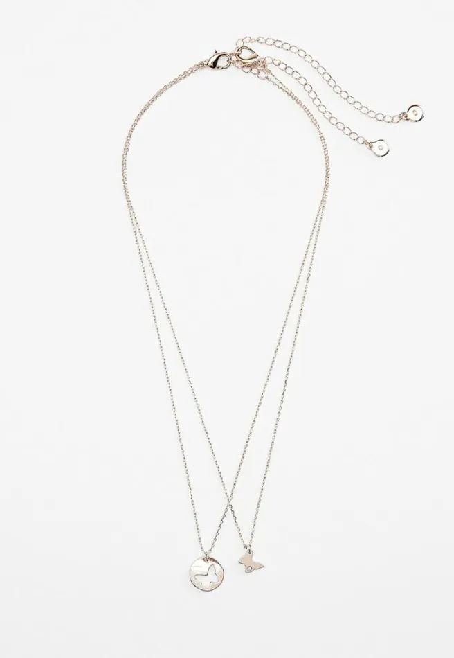 Butterfly Necklace Set Women Maurices Jewelry