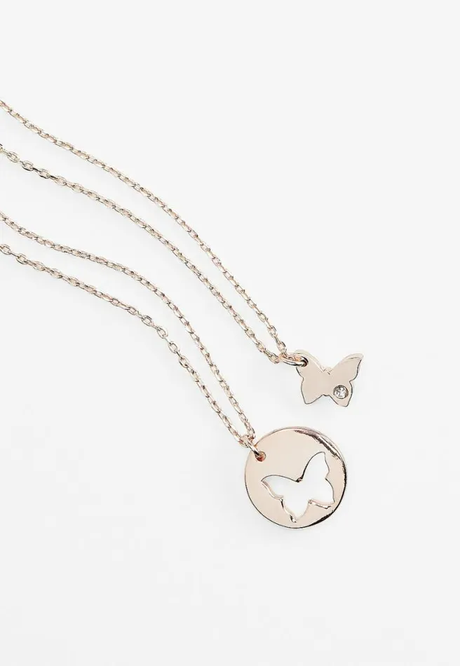 Butterfly Necklace Set Women Maurices Jewelry