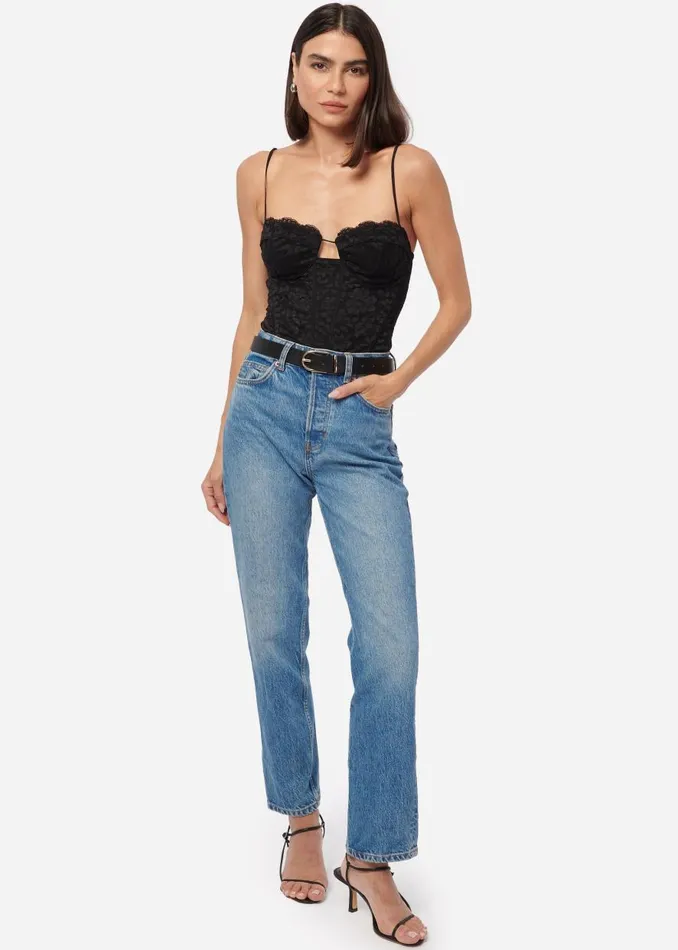 CAMI NYC Bodysuits Women Adri Bodysuit Black