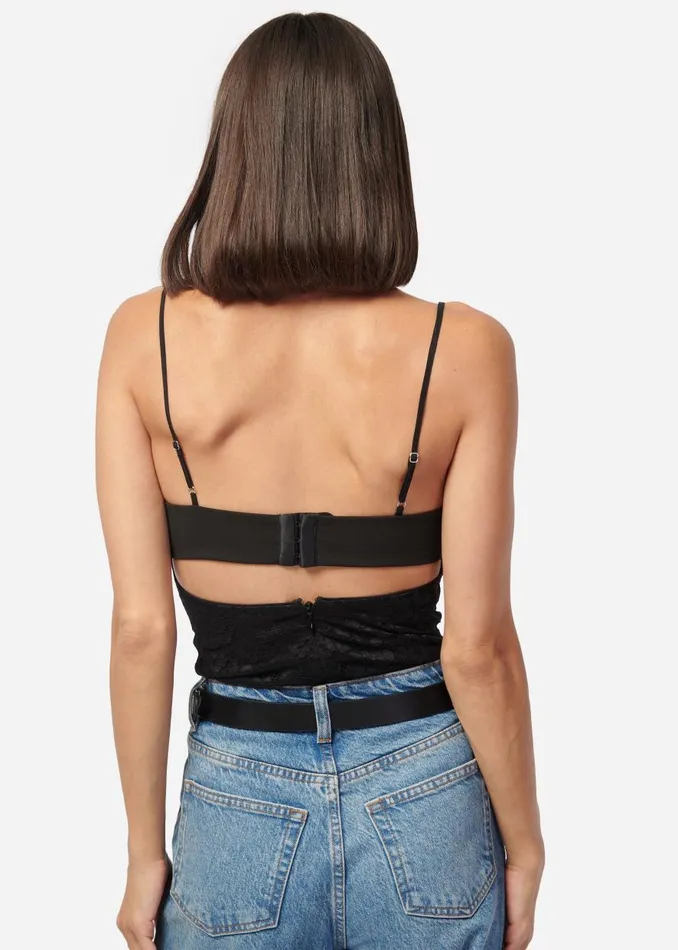 CAMI NYC Bodysuits Women Adri Bodysuit Black