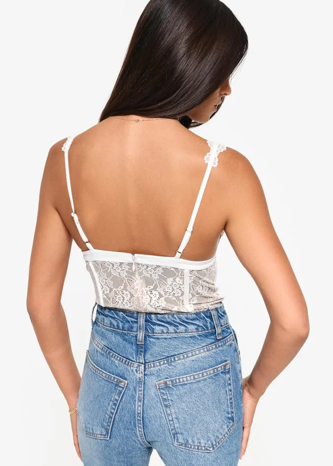 CAMI NYC Bodysuits Women Carlotta Bodysuit White