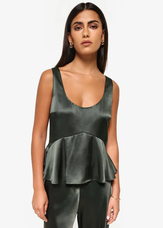 CAMI NYC Camisoles Women Isha Camisole Thyme