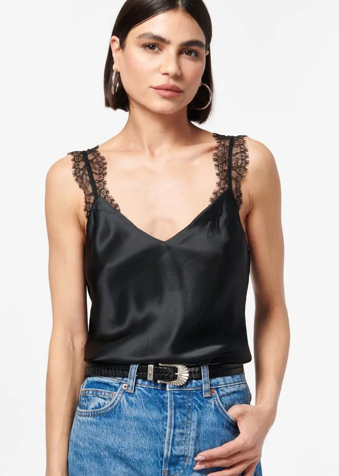 CAMI NYC Camisoles Women Marlo Cami Black