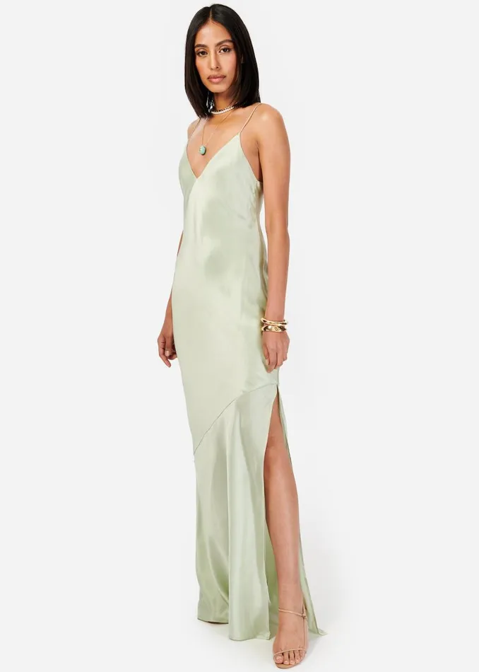 CAMI NYC Dresses Women Raven Gown Sea Glass