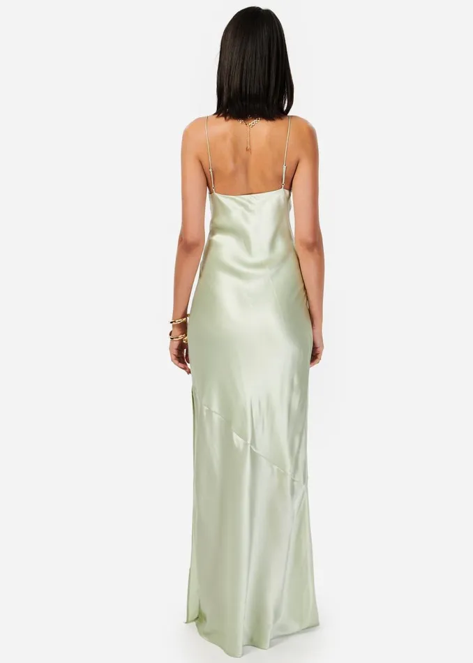 CAMI NYC Dresses Women Raven Gown Sea Glass