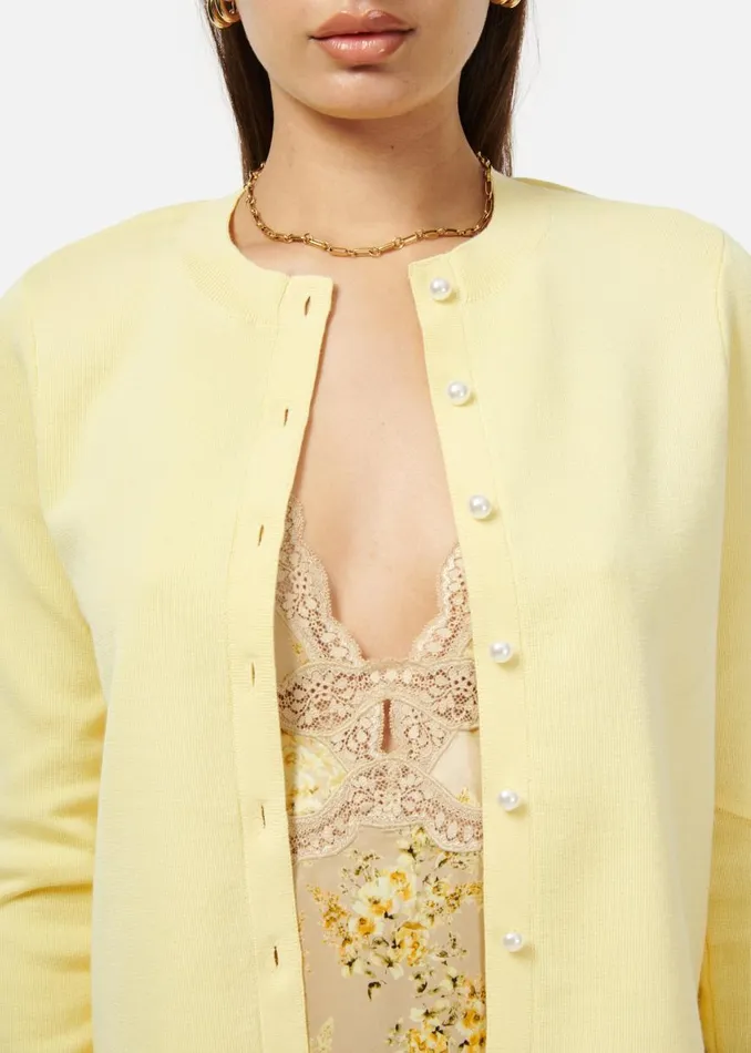 CAMI NYC Tops and Sweaters Women Jessa Cardigan Sunlight