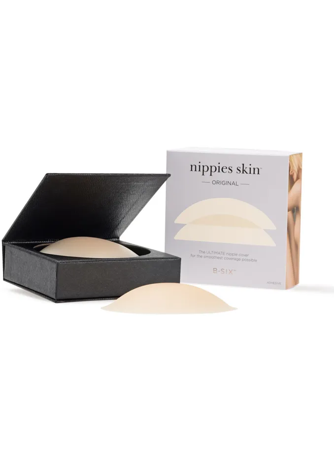 CAMI NYC Undergarments Women BSIX Nippies Skin Adhesive Nipple Covers Creme