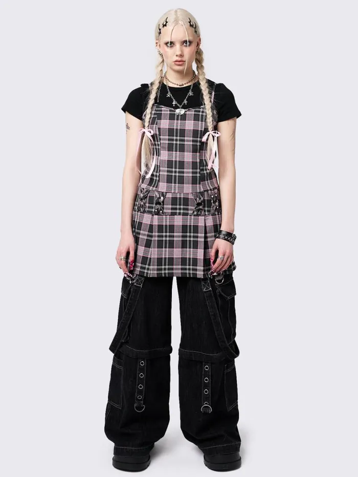 Camila Straps Plaid Mini Dress Women Minga London Dresses Camila Straps Plaid Mini Dress Women Minga London Dresses