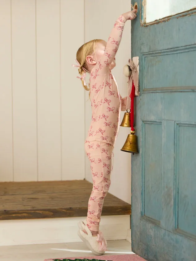 Candy Cane Cutie Toddler Top And Pants Lounge Set Pink Girl Altar039d State Sleepwear