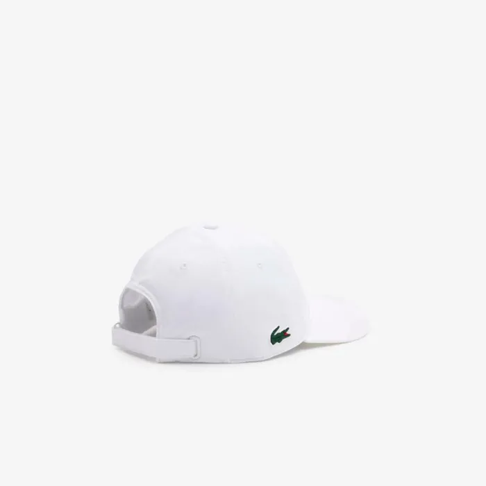 Caps and Hats MenWomen Lacoste Unisex Lacoste Tennis X Daniil Medvedev Cap White 800