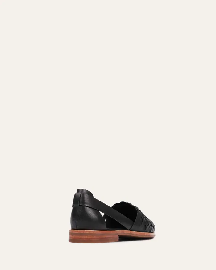 CASUAL Wisdom casual flats black leather jomercer Women