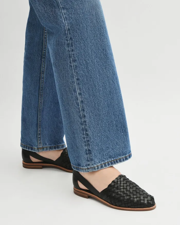 CASUAL Wisdom casual flats black leather jomercer Women