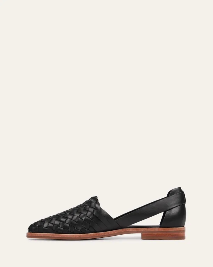 CASUAL Wisdom casual flats black leather jomercer Women
