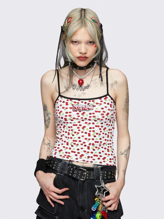 Cherry Fields Cami Top Women Minga London Tops and TShirts