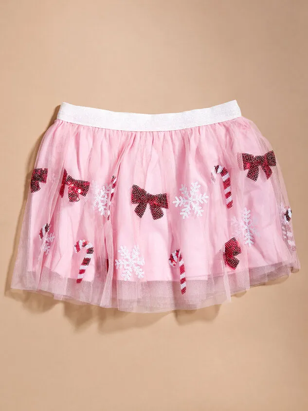 Christmas Bow Tutu Skirt Pink Girl Altar039d State Bottoms