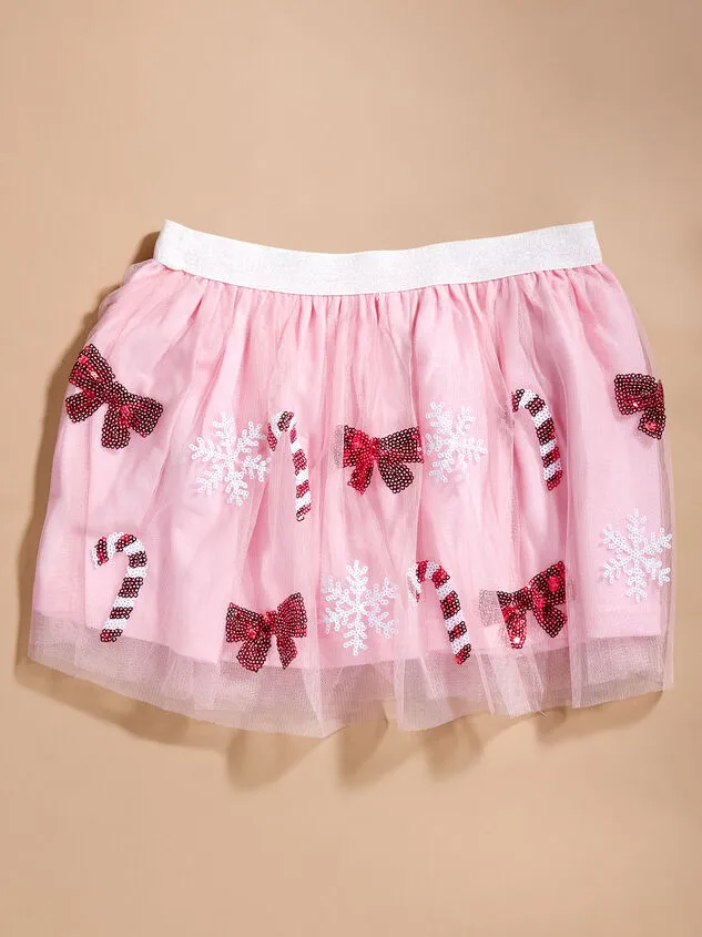 Christmas Bow Tutu Skirt Pink Girl Altar039d State Bottoms