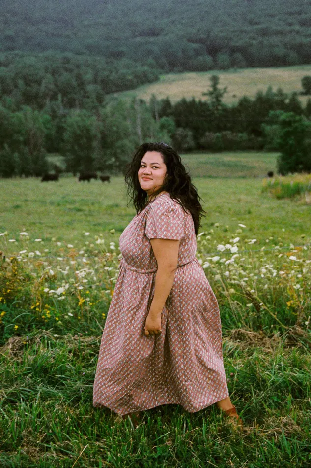Christy Dawn Extended Sizing Women The Dawn Dress Extended Fern Mauve