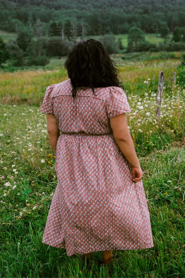 Christy Dawn Extended Sizing Women The Dawn Dress Extended Fern Mauve