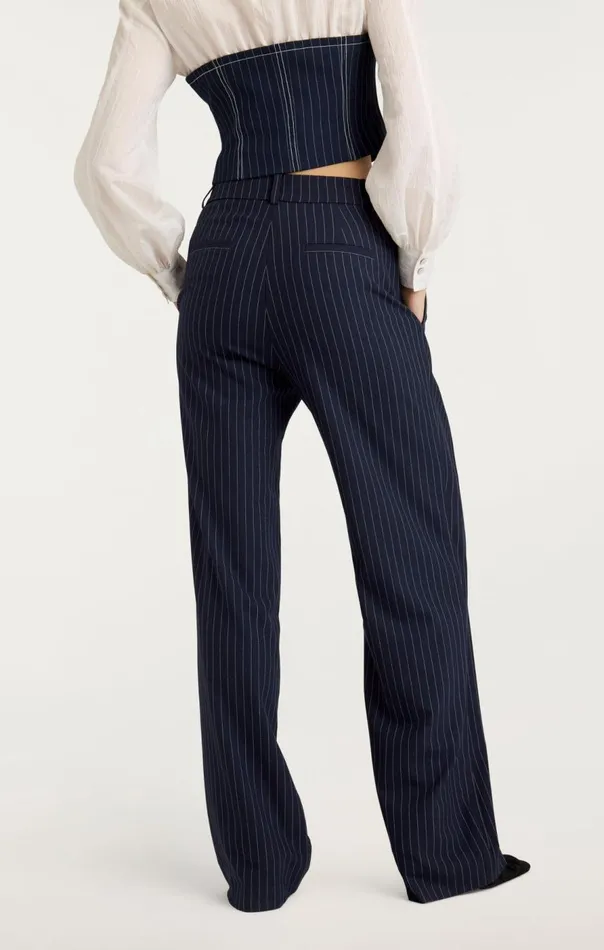 Cinq Sept Becca Pant Navyivory Women Pants