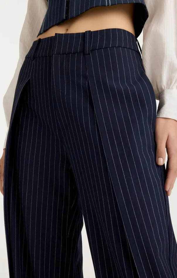 Cinq Sept Becca Pant Navyivory Women Pants
