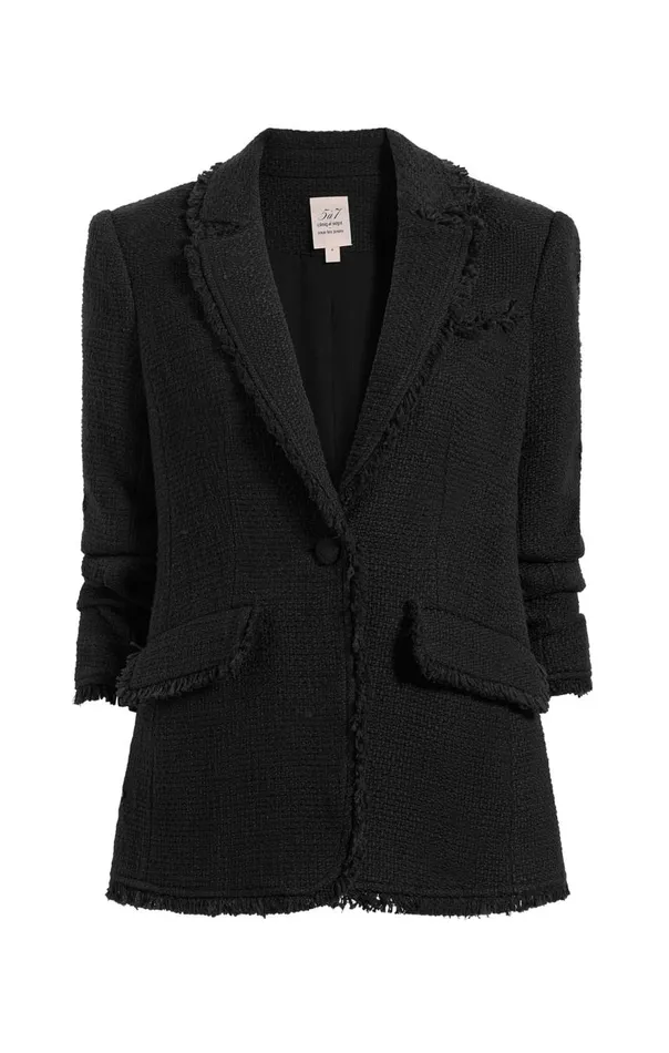 Cinq Sept Boucle Khloe Blazer Black Women Blazers