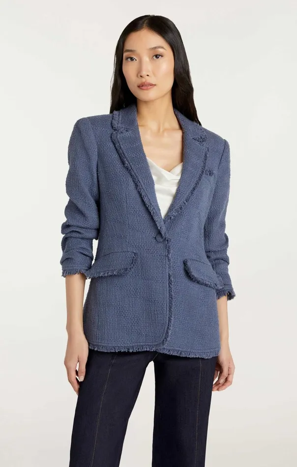 Cinq Sept Boucle Khloe Blazer Shadow Women Jackets