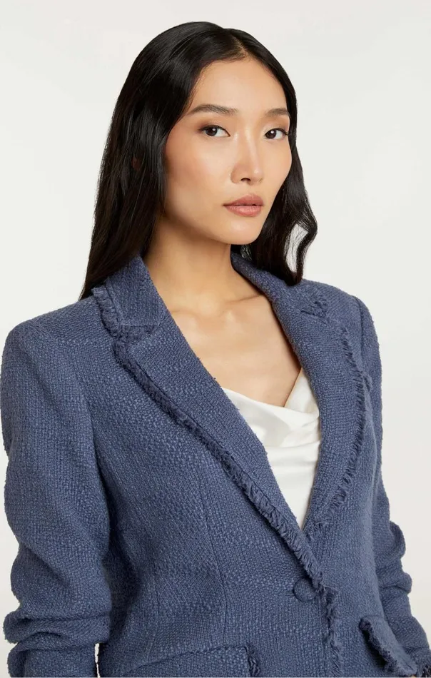 Cinq Sept Boucle Khloe Blazer Shadow Women Jackets