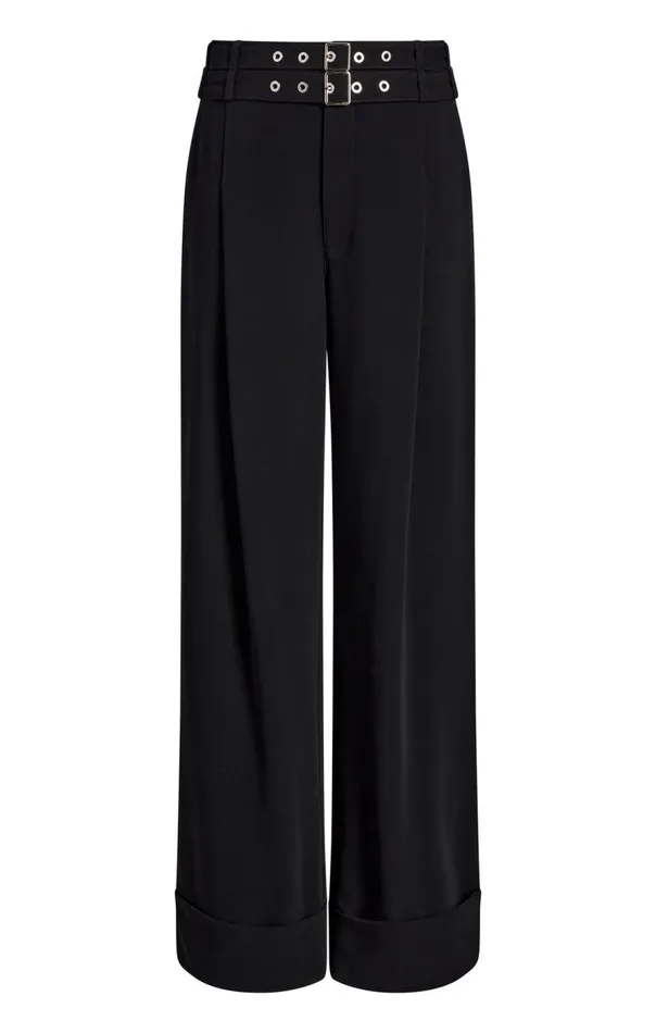 Cinq Sept Cortina Pant Black Women Pants