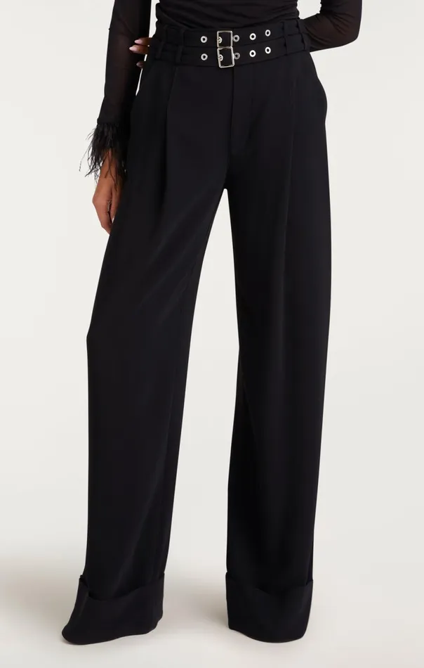 Cinq Sept Cortina Pant Black Women Pants