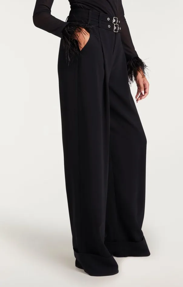 Cinq Sept Cortina Pant Black Women Pants
