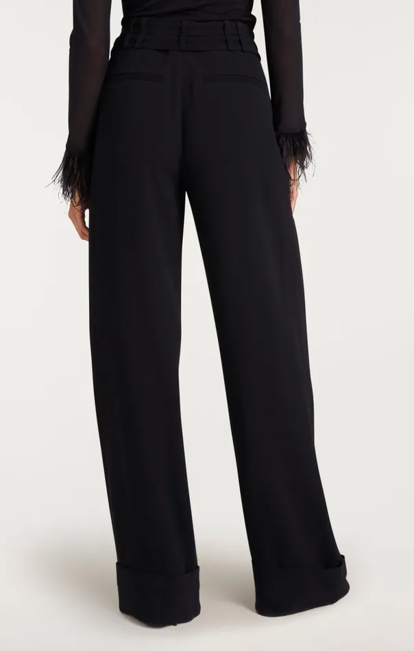 Cinq Sept Cortina Pant Black Women Pants