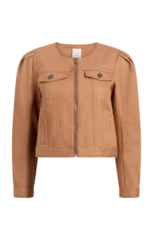Cinq Sept Dalia Jacket Cocoa Women Jackets