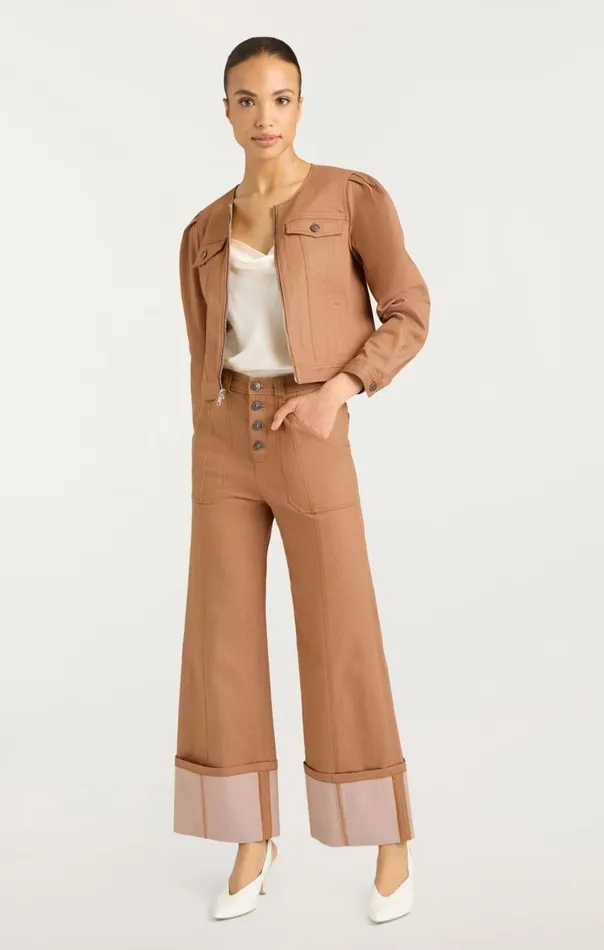 Cinq Sept Dalia Jacket Cocoa Women Jackets
