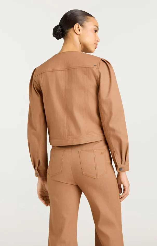 Cinq Sept Dalia Jacket Cocoa Women Jackets