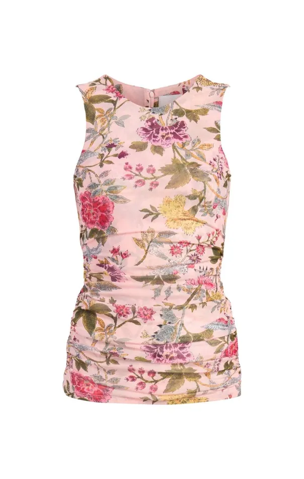 Cinq Sept Dasha Top Softpinkmulti Women Tank Tops and Camisoles