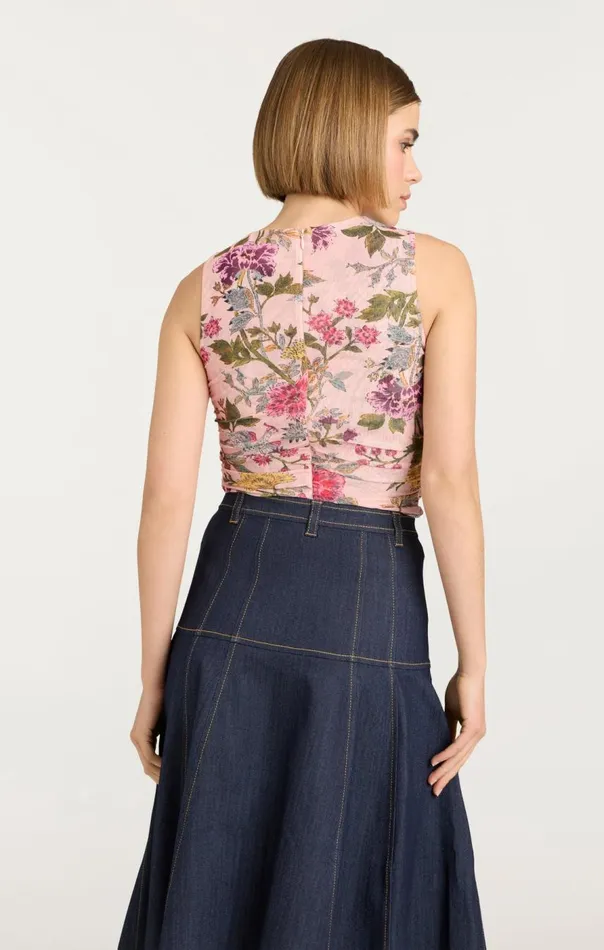 Cinq Sept Dasha Top Softpinkmulti Women Tank Tops and Camisoles