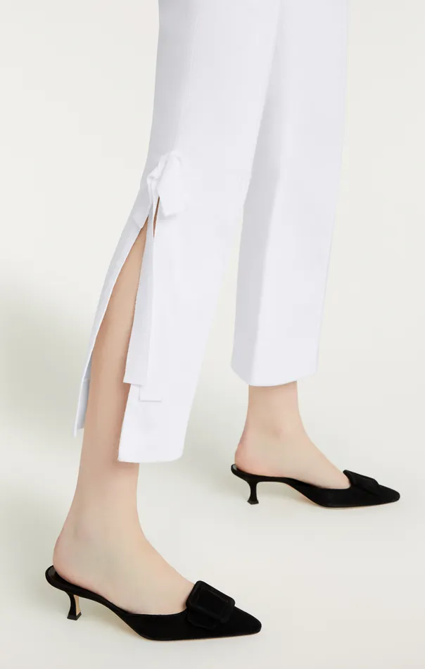 Cinq Sept Denim Lou Pant White Women Pants