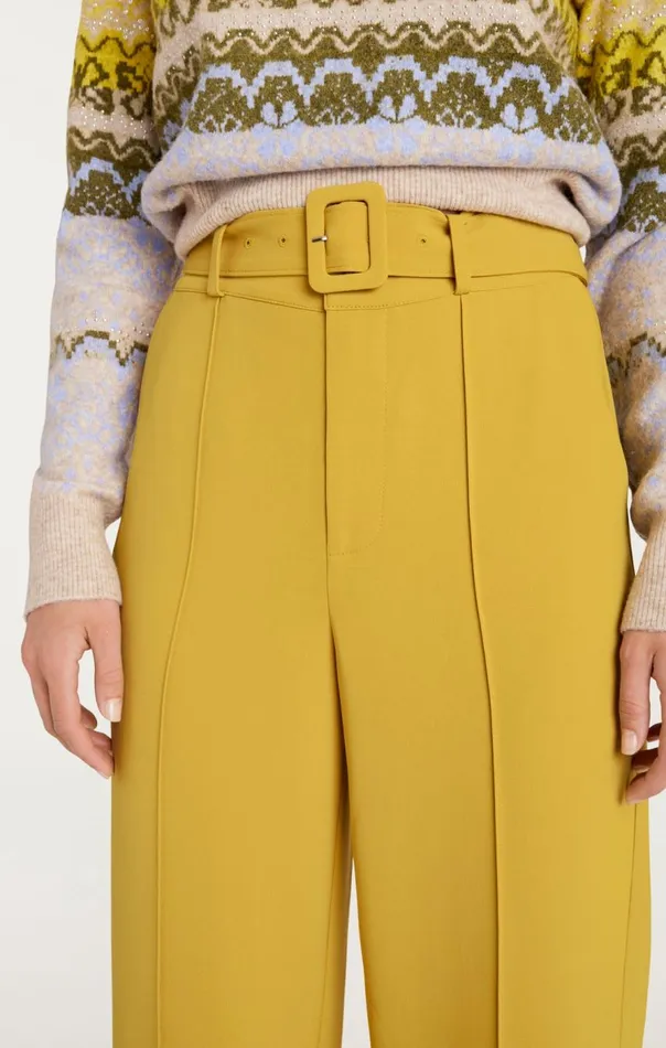 Cinq Sept Ester Pant Goldenpalm Women Pants