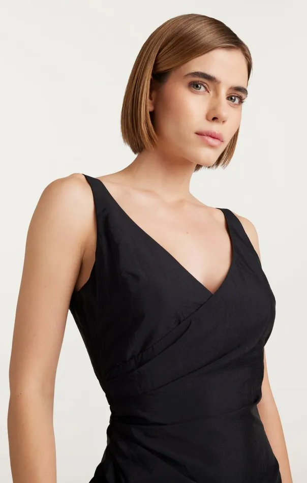 Cinq Sept Mimi Dress Black Women Cocktail and Evening