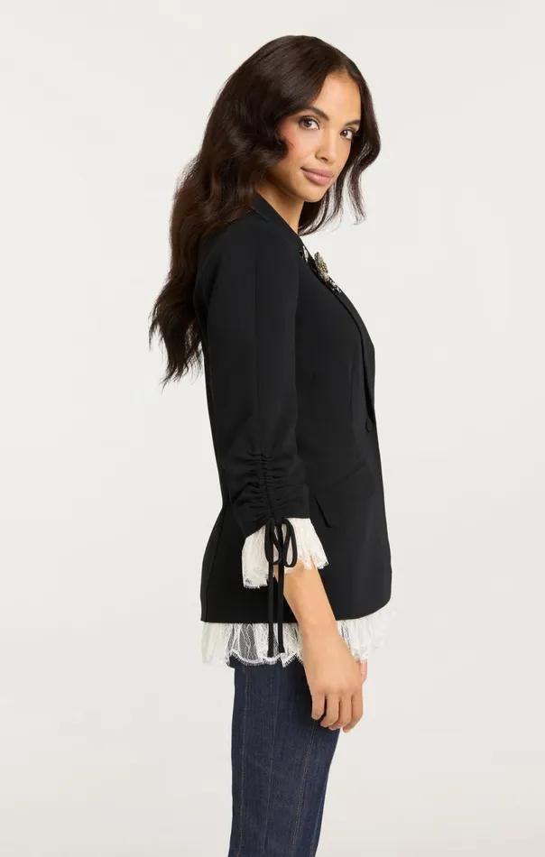 Cinq Sept Roxie Blazer Blackivory Women Blazers