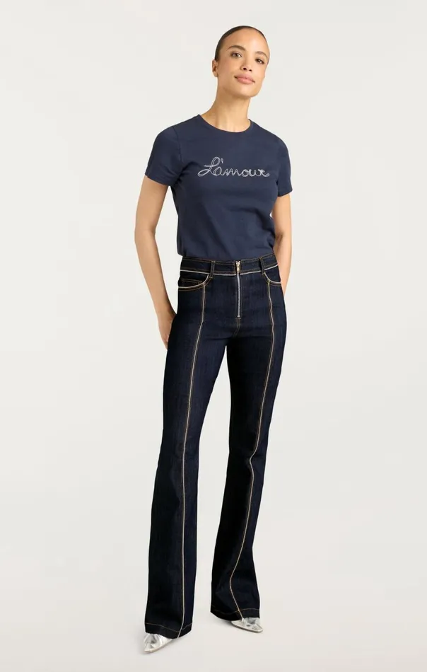 Cinq Sept Santi Pant Indigo Women Pants