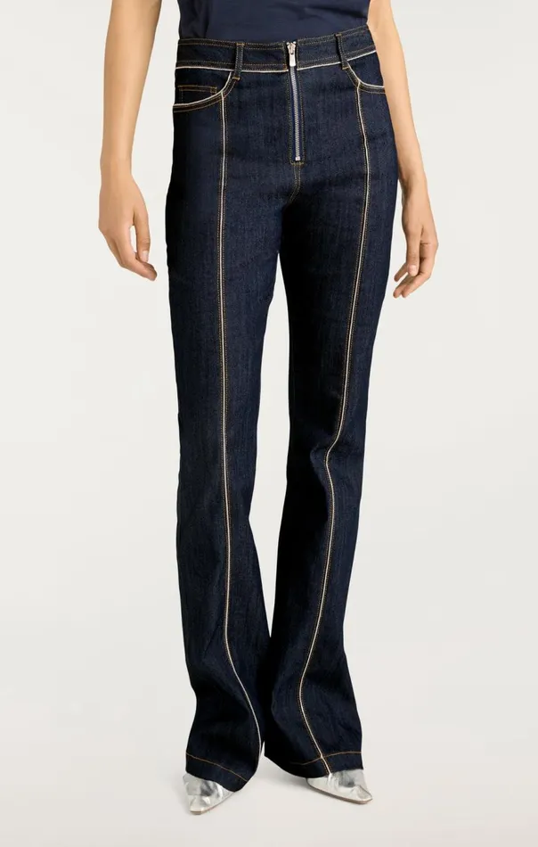 Cinq Sept Santi Pant Indigo Women Pants