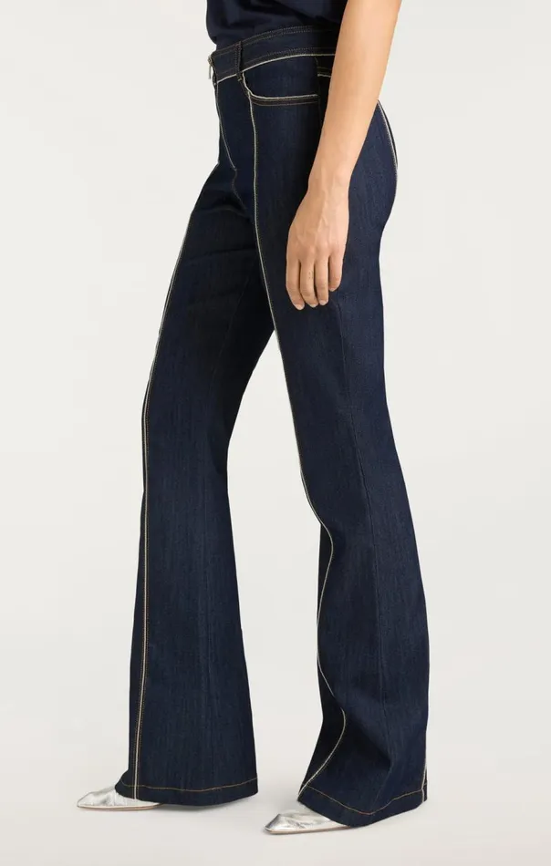 Cinq Sept Santi Pant Indigo Women Pants